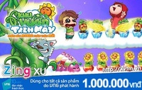 Thẻ Zing 1.000.000