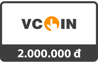 Mua thẻ VCoin 50.000 - Thanh toán online - nhận thẻ tự động
