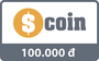  SCoin Card 100.000