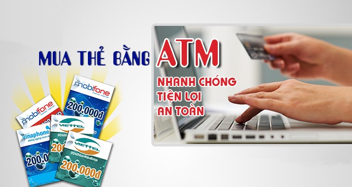 Mua thẻ garena bằng atm